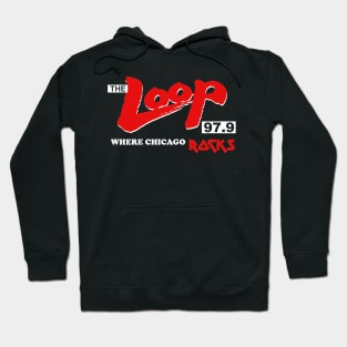 Chicago, Rock Island and Vintage The Loop Radio Hoodie